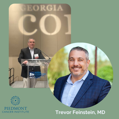 Dr. Trevor Feinstein, Medical Oncologist with Piedmont Cancer Institute was a facilitator and contributor at the Georgia Core research seminar - The For the Benefit of ALL
