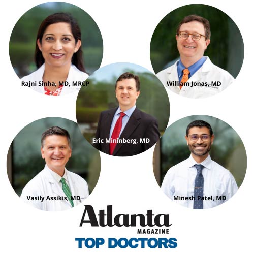 Atlanta Magazine names five PCI doctors Top Doctors 2022